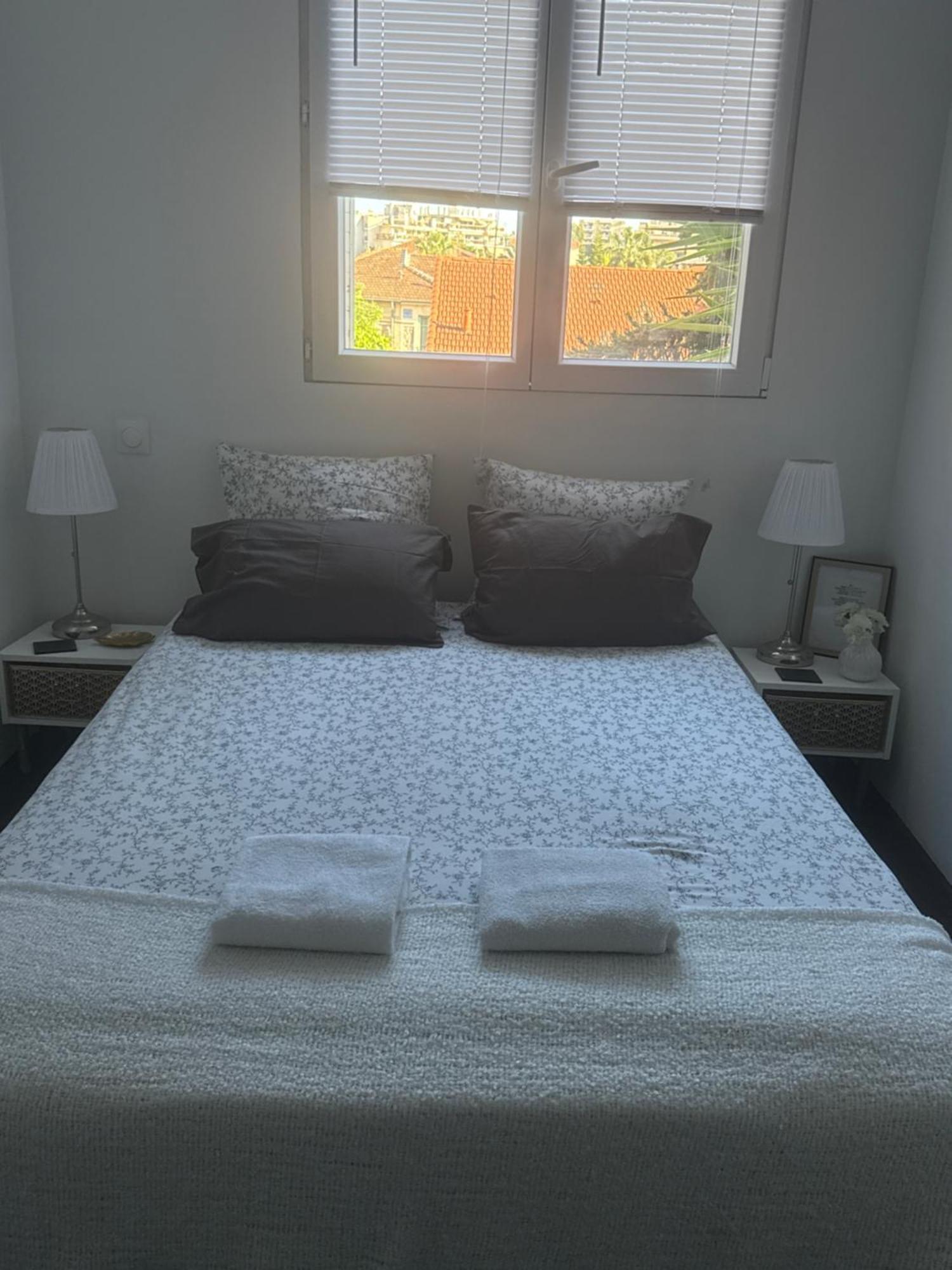 Location De Chambre Privee Dans Residence Securisee Privee,Parking Gratuit , 1 Minute Du Tramway, A 9 Minute Du Centre Ville, Accessible A Plusieurs Transports 尼斯 外观 照片